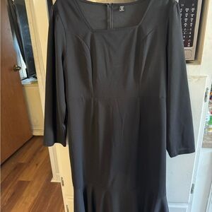 SHEIN Classic Black Long Sleeve Dress
